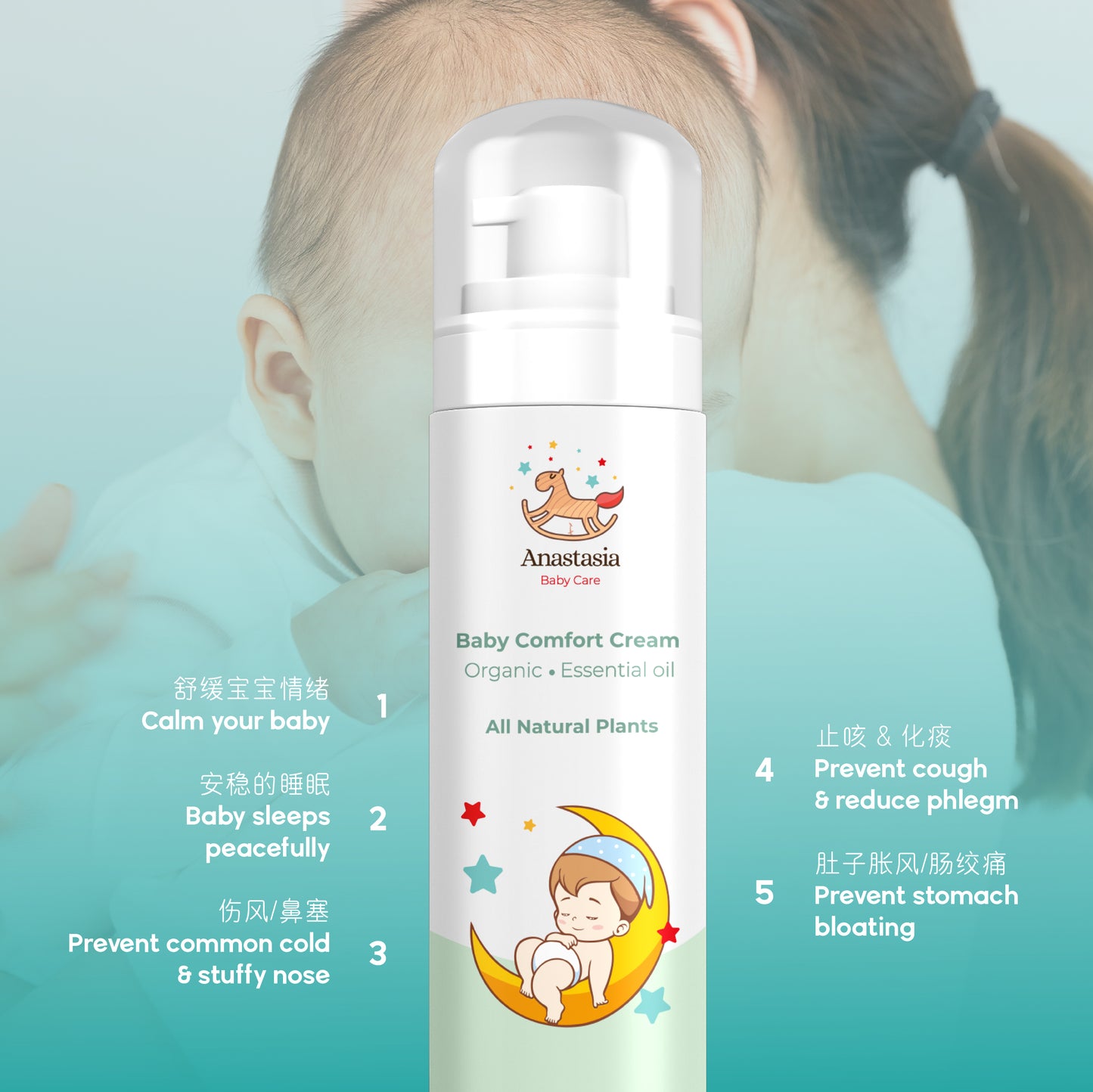 [1 Bottle] Baby Comfort Cream